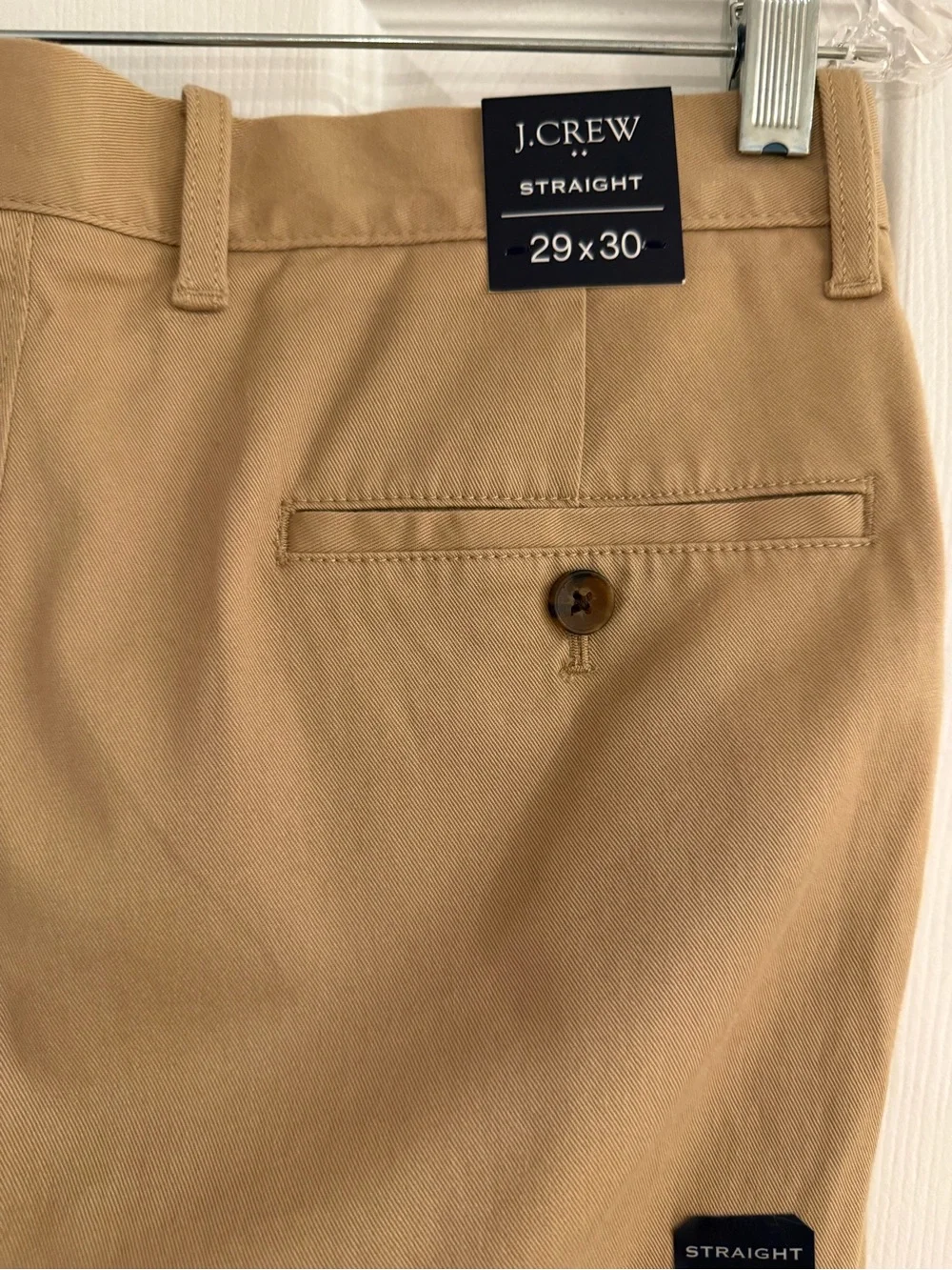 J. Crew Men’s Flex Khaki Chino Pants - Classic Straight Fit